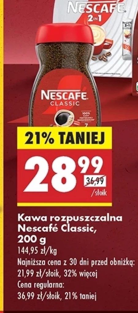 Kawa rozpuszczalna Nescafe