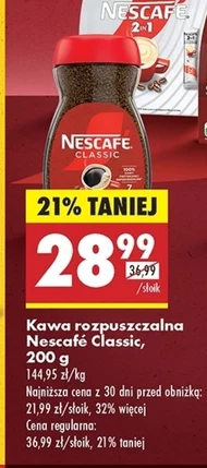 Kawa rozpuszczalna Nescafe