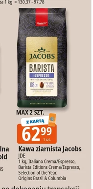 Kawa ziarnista Jacobs