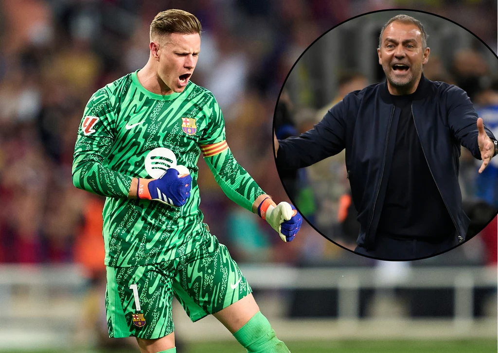 Marc-Andre ter Stegen i Hansi Flick Marc-Andre ter Stegen i Hansi Flick
