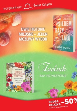 Gazetka promocyjna Księgarnie Świat Książki, ważna od 18.06.2025 do 15.07.2025.