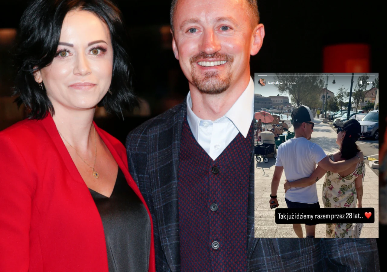 Iza Małysz, Adam Małysz Iza Małysz, Adam Małysz