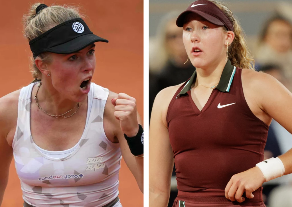 Magdalena Fręch i Mirra Andriejewa Magdalena Fręch i Mirra Andriejewa