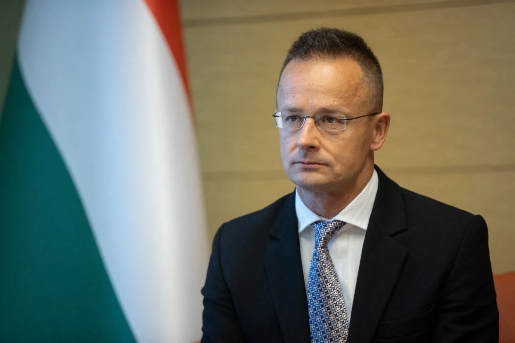 Szef MSZ Węgier Peter Szijjarto Szef MSZ Węgier Peter Szijjarto