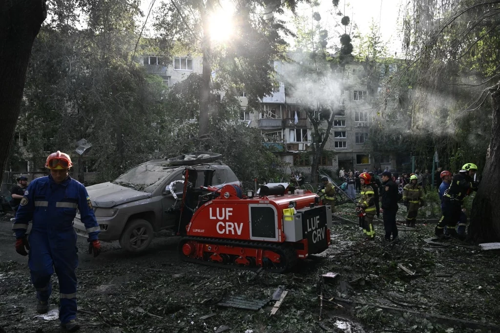 Wojna w Ukrainie. Kijów po zmasowanym ostrzale. Zginęło co najmniej 14 osób Wojna w Ukrainie. Kijów po zmasowanym ostrzale. Zginęło co najmniej 14 osób
