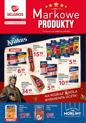 Gazetka promocyjna Selgros Cash&Carry, ważna od 18.06.2025 do 02.07.2025.