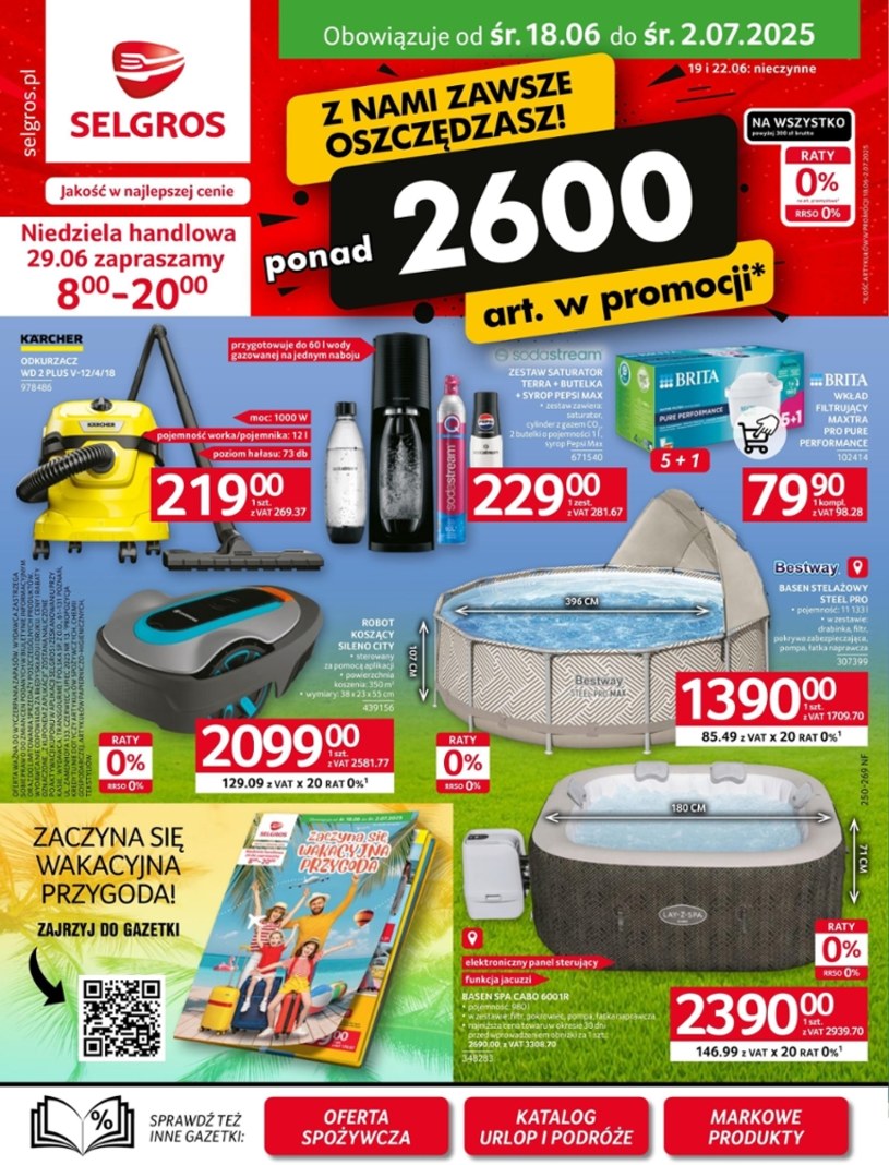 Gazetka promocyjna Selgros Cash&Carry - ważna od 18. 06. 2025 do 02. 07. 2025