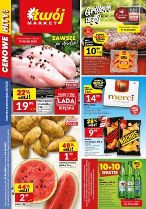Gazetka promocyjna Twój Market, ważna od 17.06.2025 do 24.06.2025.