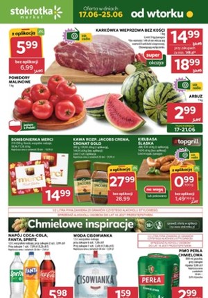 Gazetka promocyjna Stokrotka Market, ważna od 17.06.2025 do 25.06.2025.
