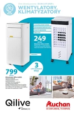 Wentylatory i klimatyzatory w Auchan