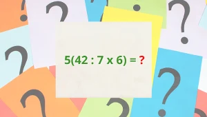 Wielu myśli, że wynik tego działania jest jednocyfrowy. Są w błędzie