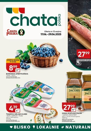 Gazetka promocyjna Chata Polska, ważna od 17.06.2025 do 29.06.2025.