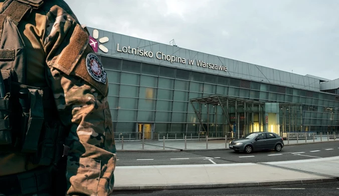 Akcja CBA na lotnisku w Warszawie