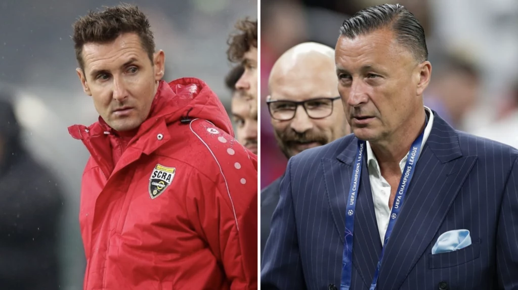 Miroslav Klose, Tomasz Hajto Miroslav Klose, Tomasz Hajto