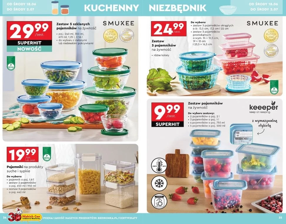 Biedronka oferuje nowe promocje!