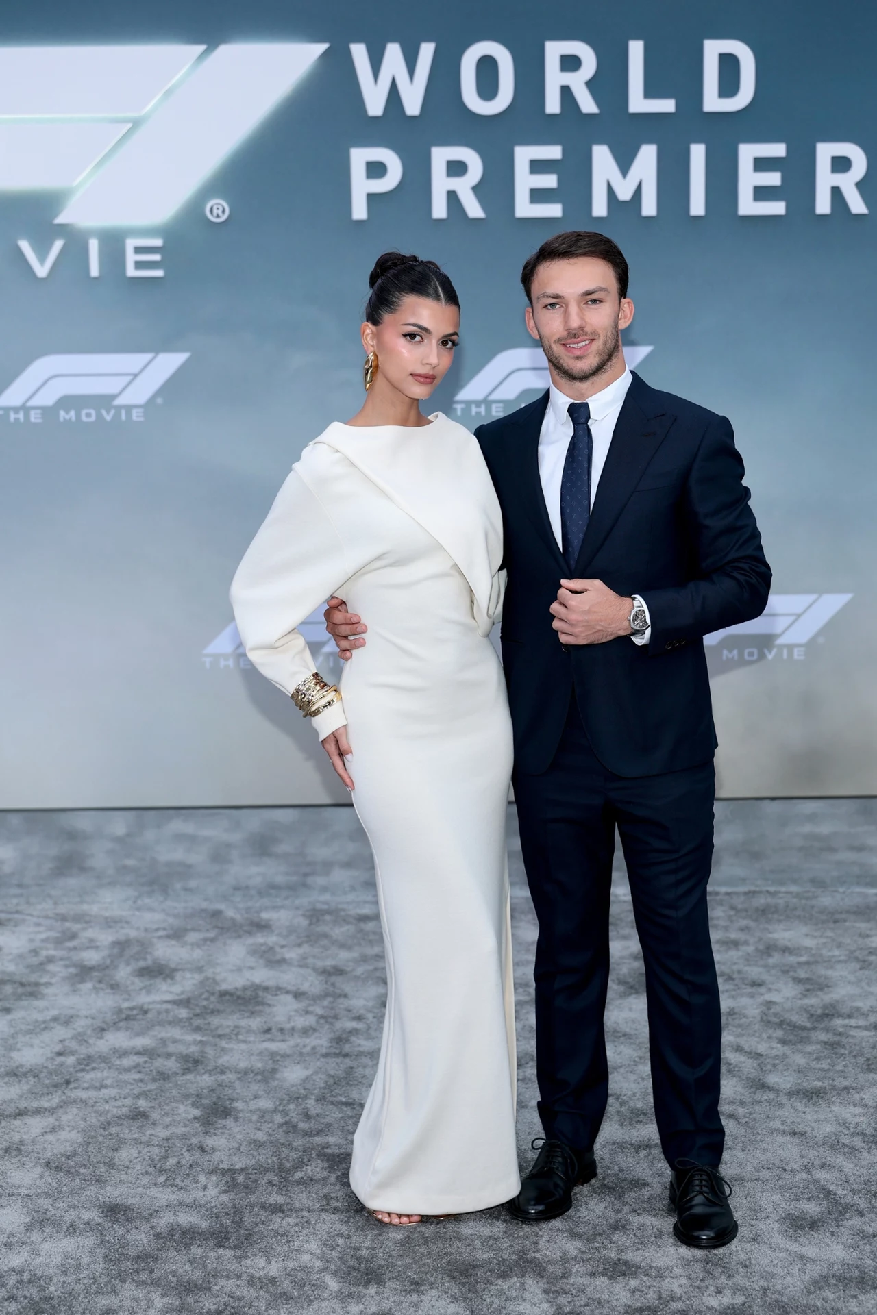 Francisca Cerqueira Gomes i Pierre Gasly na premierze filmu "F1" Francisca Cerqueira Gomes i Pierre Gasly na premierze filmu "F1"