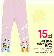 Legginsy dziewczęce Bluey