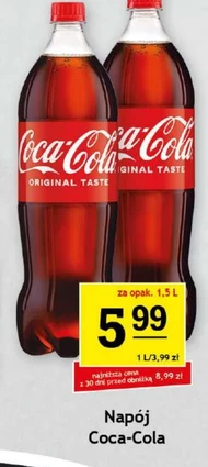 Napój Coca-Cola