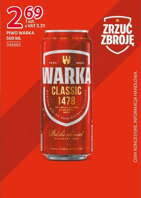 Piwo Warka