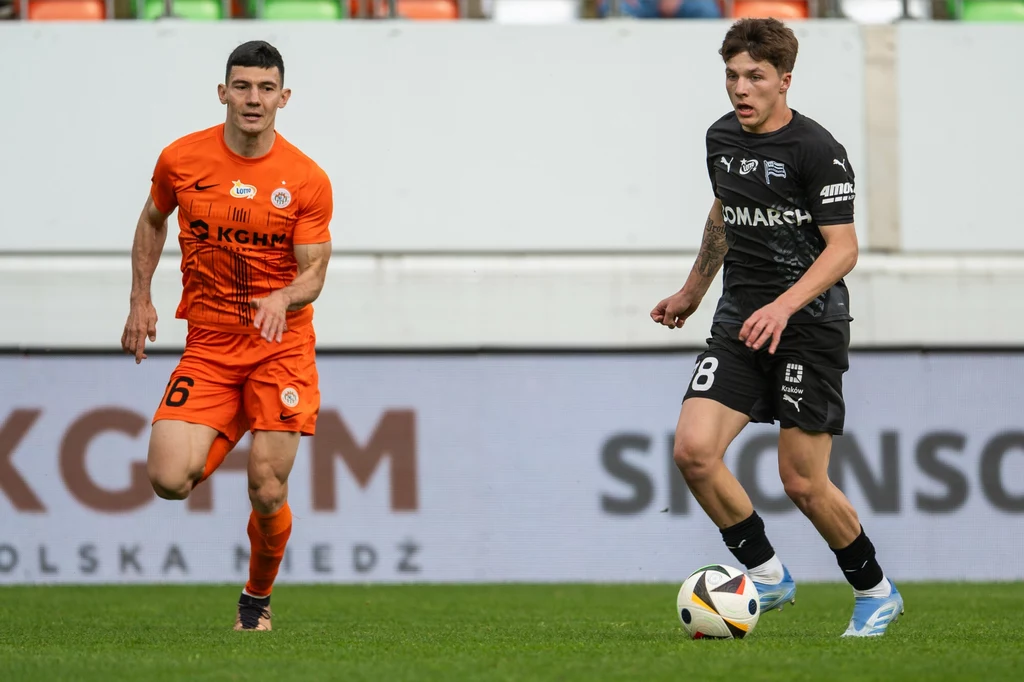 Filip Rózga w barwach Cracovii Filip Rózga w barwach Cracovii