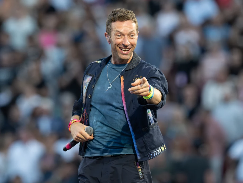 Chris Martin jest liderem grupy Coldplay Chris Martin jest liderem grupy Coldplay