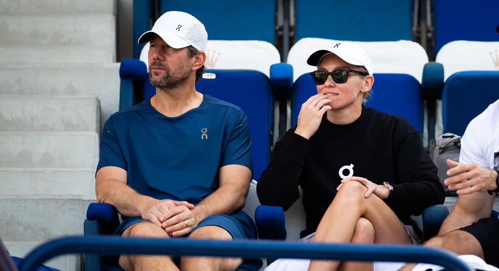 Wim Fissette i Daria Abramowicz Wim Fissette i Daria Abramowicz