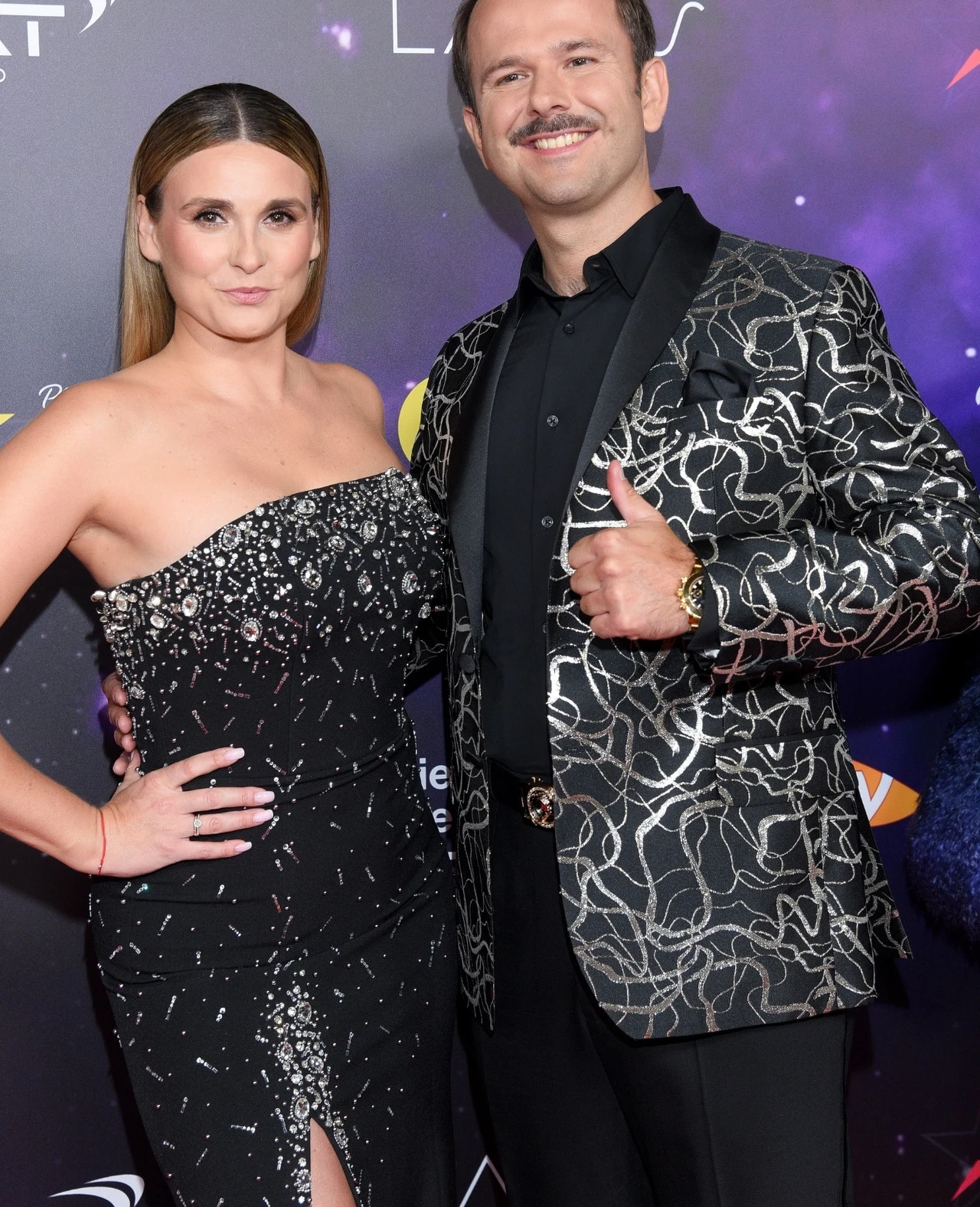 Kajra i Sławomir na Gali Gwiazd Plejady