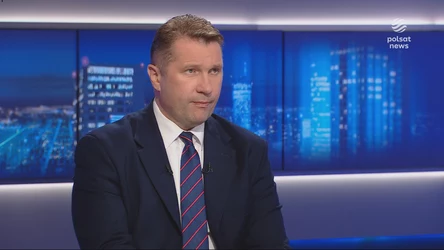 Czarnek w "Gościu Wydarzeń" o protestach wyborczych: Nie mogą pogodzić się z porażką