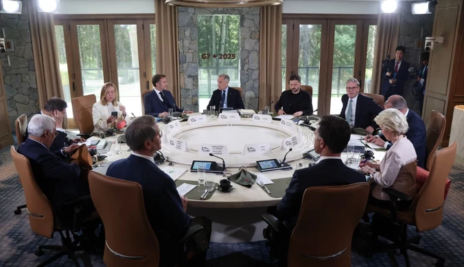 Wołodymyr Zełenski wziął we wtorek udział w szczycie G7 w Kanadzie