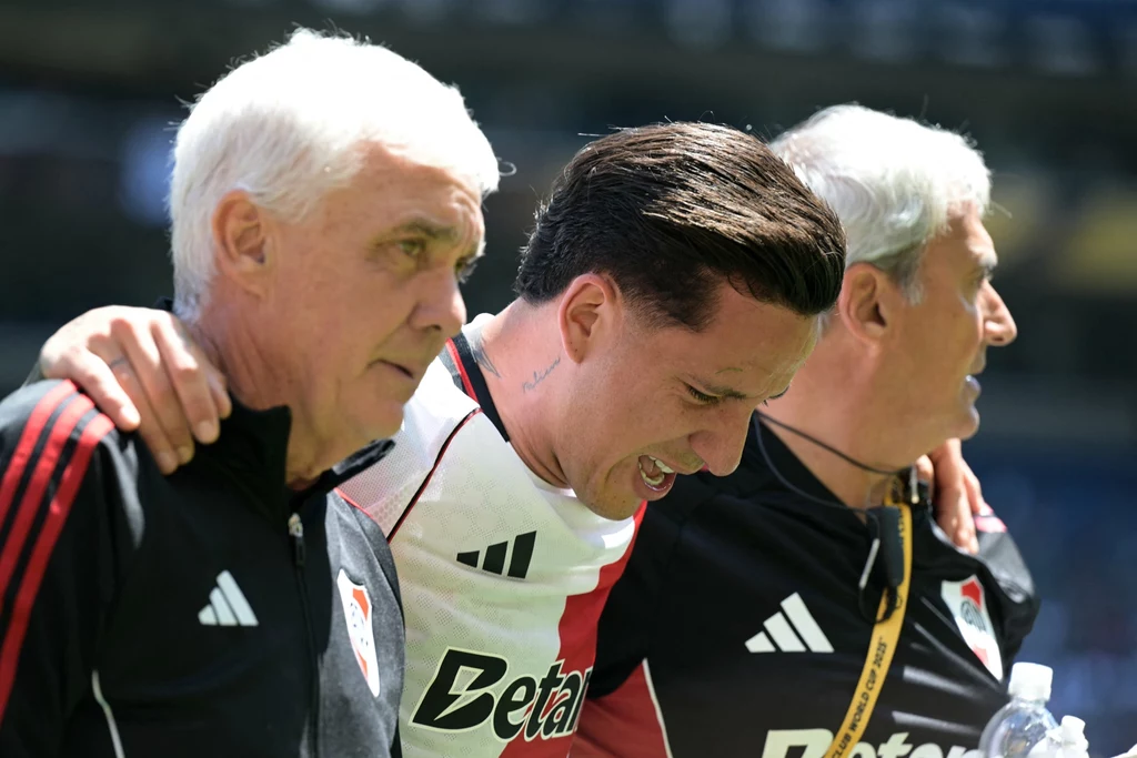 Sebastian Driussi musiał opuścić plac gry tuż po zdobyciu bramki Sebastian Driussi musiał opuścić plac gry tuż po zdobyciu bramki
