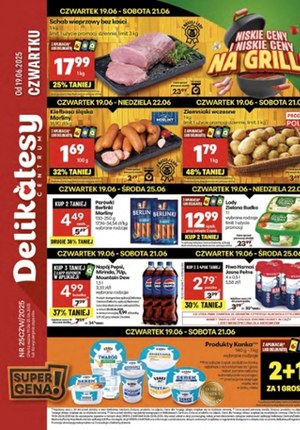 Gazetka promocyjna Delikatesy Centrum, ważna od 19.06.2025 do 25.06.2025.