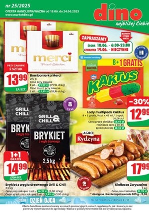 Gazetka promocyjna Dino, ważna od 18.06.2025 do 24.06.2025.
