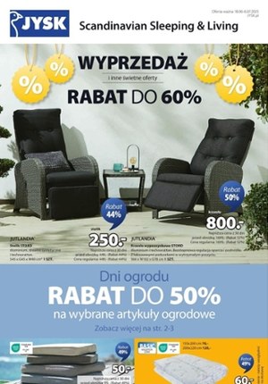 Gazetka promocyjna Jysk, ważna od 18.06.2025 do 06.07.2025.