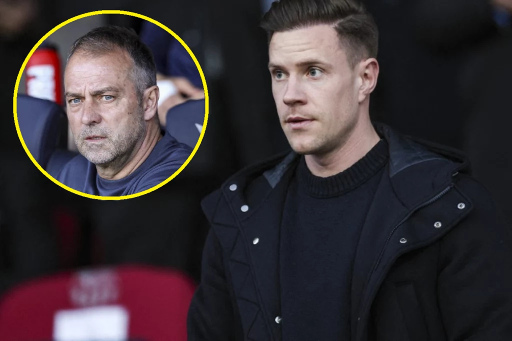 Marc-Andre ter Stegen, Hansi Flick Marc-Andre ter Stegen, Hansi Flick