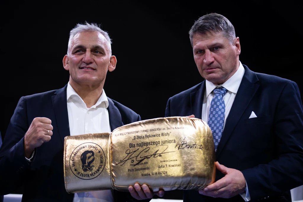 Wojciech Bartnik i Andrzej Gołota Wojciech Bartnik i Andrzej Gołota