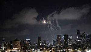 Nocne ataki na Izrael