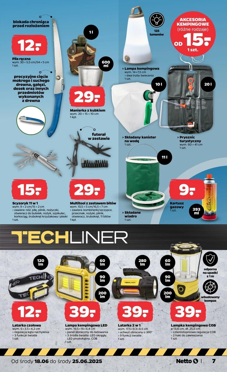 Netto wprowadza do oferty kompletną ofertę wędkarską. Ceny? Od 9 zł! Netto wprowadza do oferty kompletną ofertę wędkarską. Ceny? Od 9 zł!