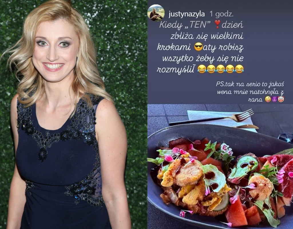 Justyna Żyła przygotowała sałatkę dla ukochanego