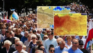 Boże Ciało z wymagającą pogodą. Trzeba uważać nie tylko na deszcz