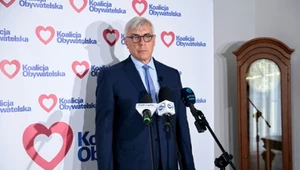 Poseł Koalicji Obywatelskiej Roman Giertych