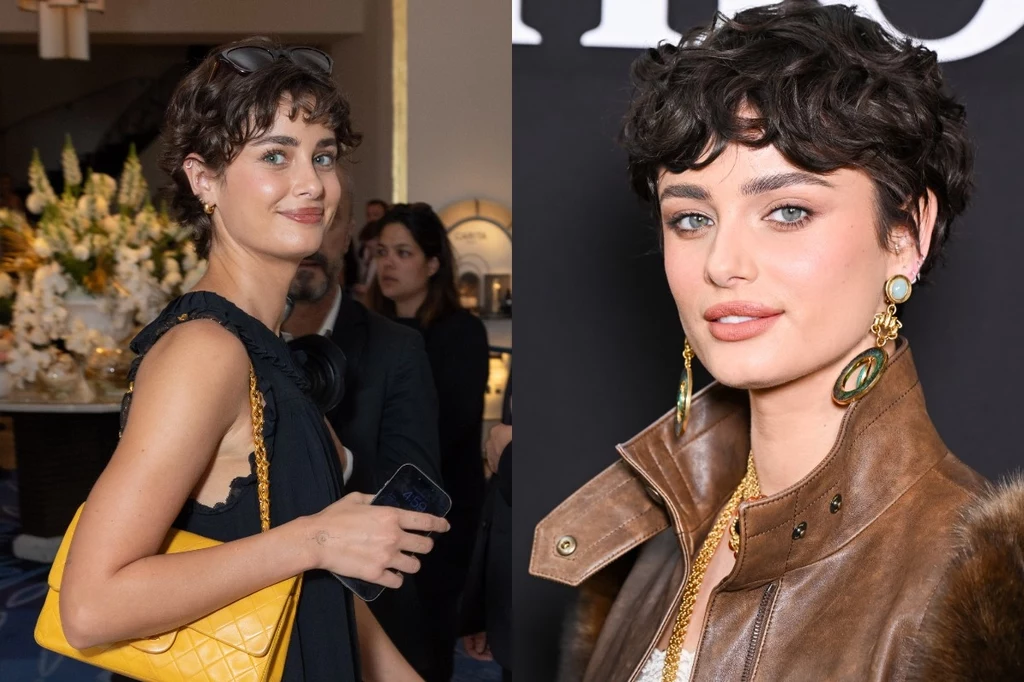 Taylor Hill w najmodniejszej fryzurze sezonu. Fot. ARNOLD JEROCKI, Stephane Cardinale - Corbis