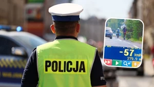 Kierujący hulajnogą przesadził. Policjanci zmierzyli jego prędkość