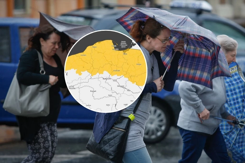 Wydano nowe alerty IMGW pierwszego stopnia dla siedmiu województw w związku z silnym wiatrem Wydano nowe alerty IMGW pierwszego stopnia dla siedmiu województw w związku z silnym wiatrem