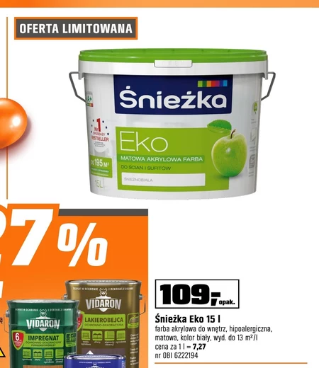 Акрилова фарба Śnieżka