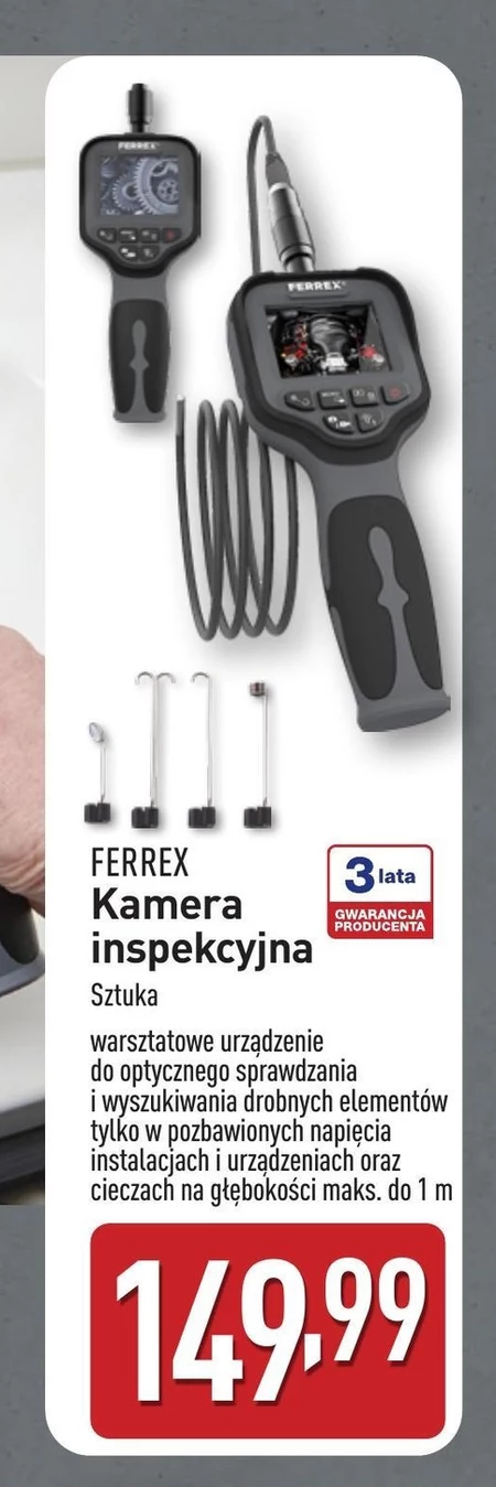 Kamera inspekcyjna Ferrex