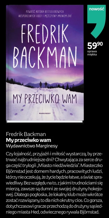 Książka Fredrik Backman