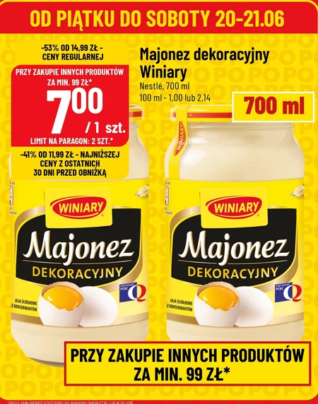 Майонез Winiary