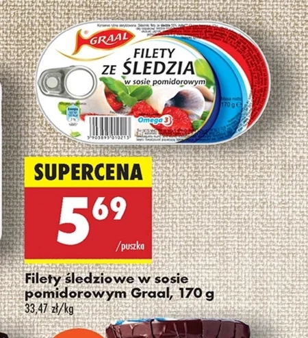 Filety śledziowe Graal