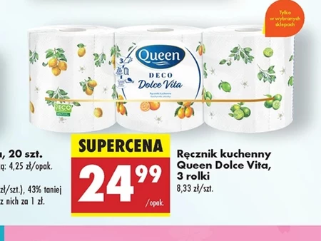 Ręcznik kuchenny Queen
