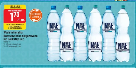 Woda niegazowana Nałęczowianka
